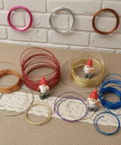 Alternative view of Filo modellabile alluminio bigiotteria fai te gioielli wire e tricotin